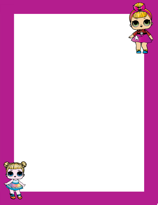 Lol Surprise Photo Frame Template Postermywall