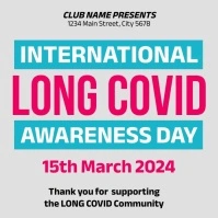Long Covid Awareness Day Instagram Post template