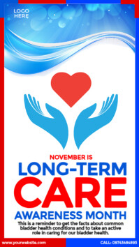 Long-term Care Awareness Month Instagram Story template
