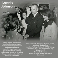 Lonnie Johnson Publicación de Instagram template