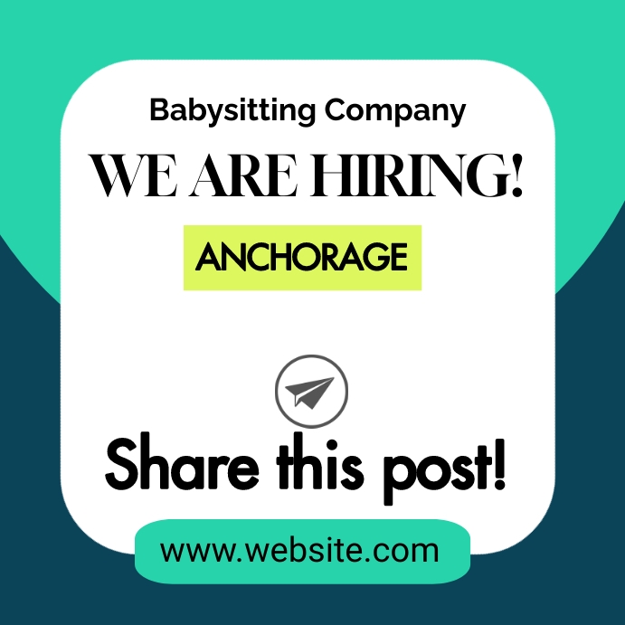 Looking for a Reliable Babysitter Job Template | PosterMyWall