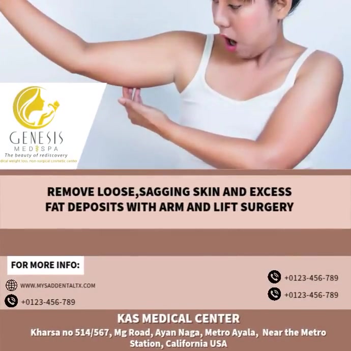 Excess Ad Loose Sagging Skin and Excess ads Template | PosterMyWall