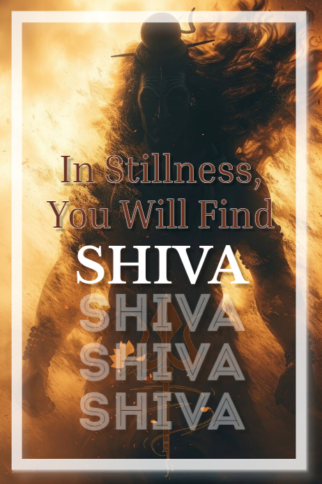 Lord Shiva Poster Printable Template | PosterMyWall