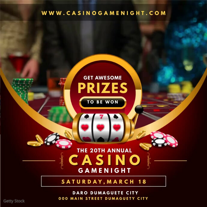 Affiche promotionnelle pour Casino Night en ligne