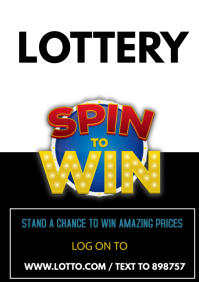 LOTTERY Template PosterMyWall