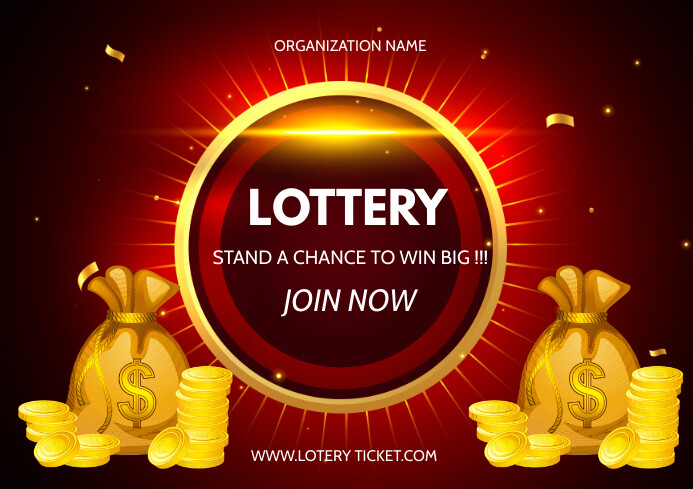 LOTTERY Template | PosterMyWall