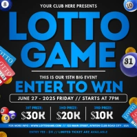 Lotto Game Square (1:1) template