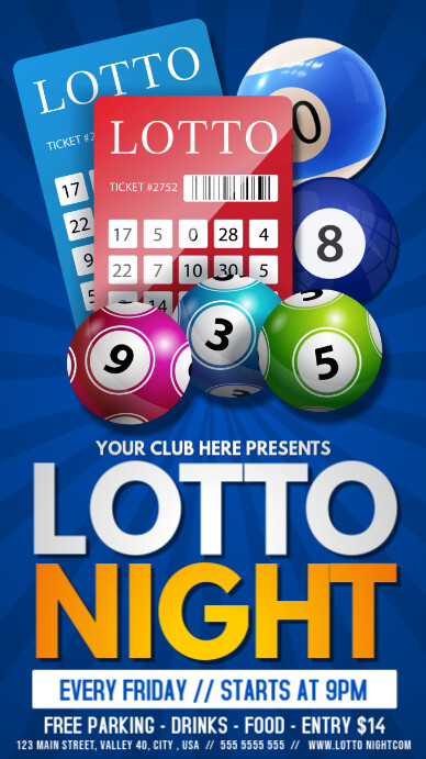 Lotto Night WhatsApp 状态 template