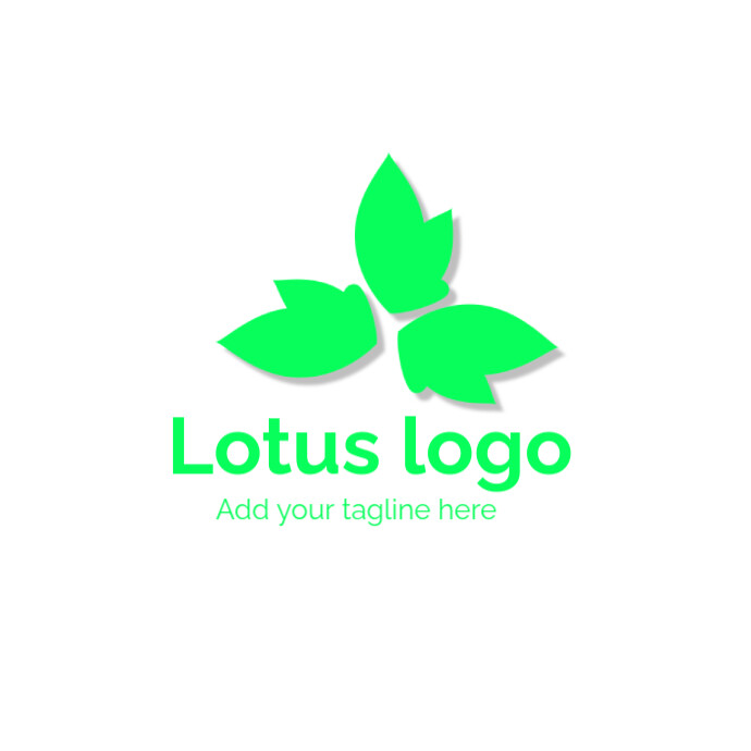 Lotus logo new professional logo design Logótipo template