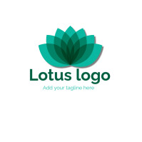 White Lotus Logo Logos Template | PosterMyWall