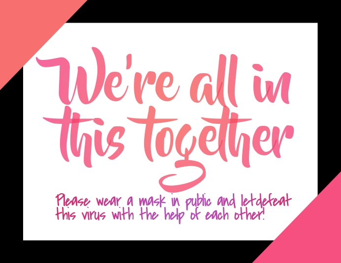 Liebes Und Dankeskarte Fur Unsere Arzte In Der Korona Vorlage Postermywall