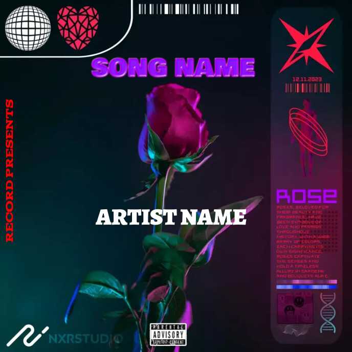 Love album cover Template PosterMyWall Love album cover Template PosterMyWall