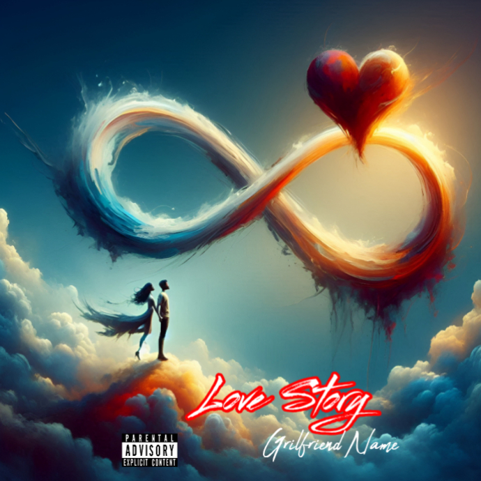 love album cover Template | PosterMyWall