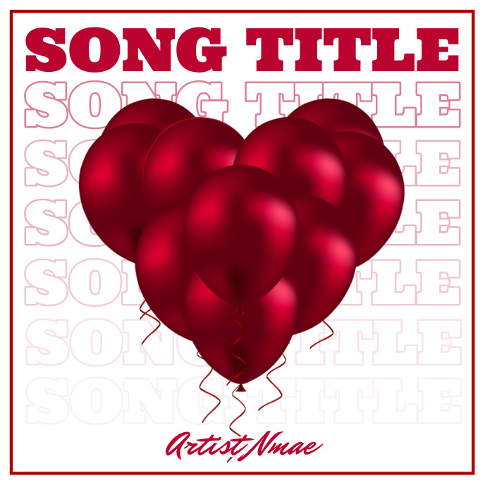 Love Album Cover Template PosterMyWall Love Album Cover Template PosterMyWall