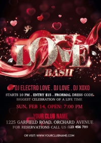 Love Bash A6 template