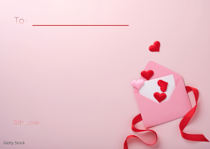 Love Card Template PosterMyWall