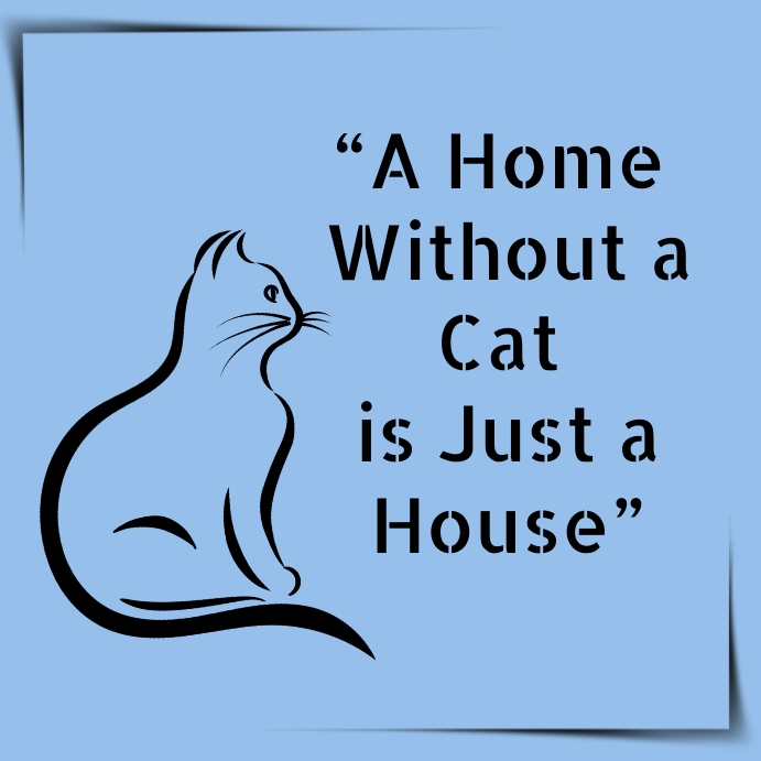 Love Cats sign Wpis na Instagrama template