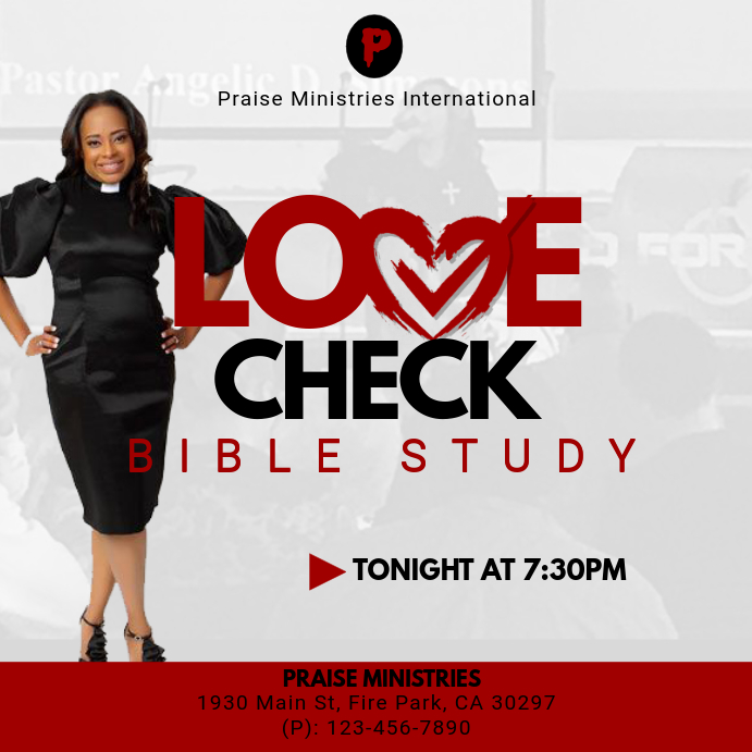 Love Check Template PosterMyWall