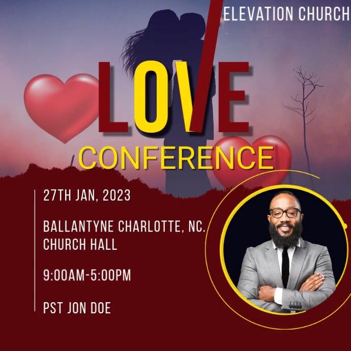 Copy of Love conference (7) | PosterMyWall