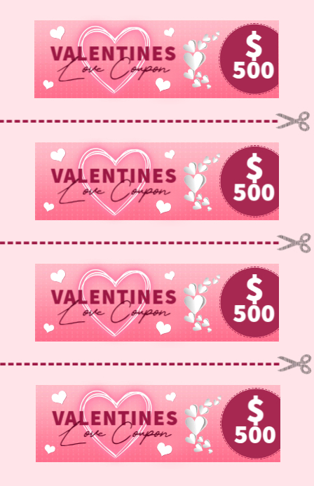Love Coupon Template PosterMyWall