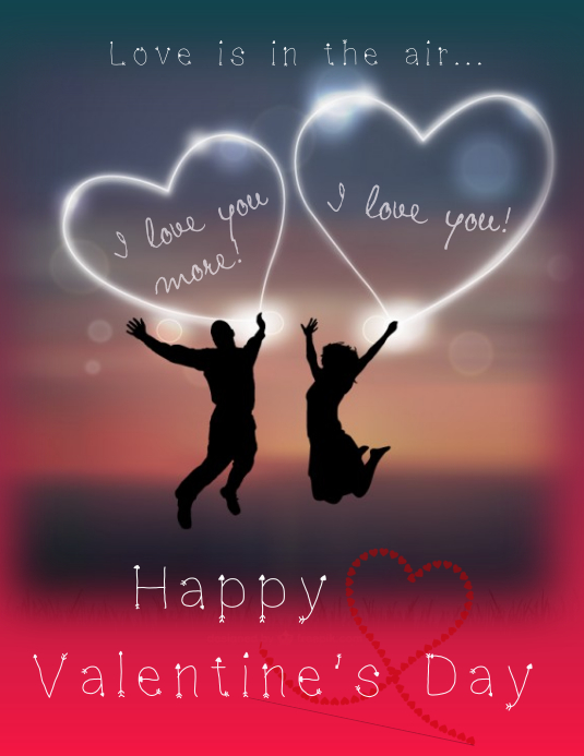 Love Is In The Air Template Postermywall