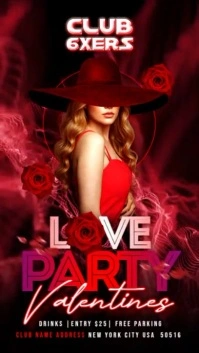 Love Party Instagram Story template
