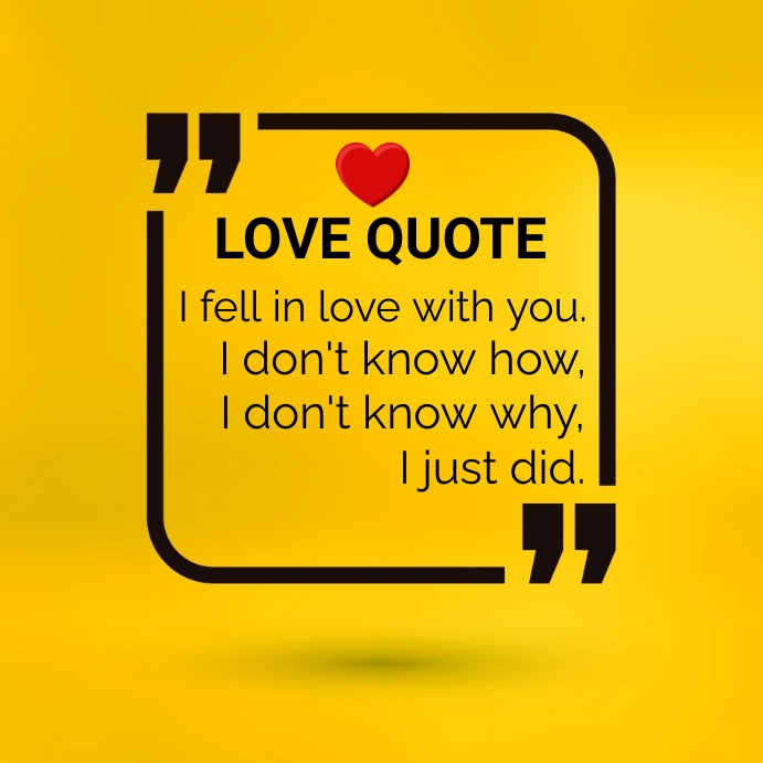 Love Quote Template PosterMyWall love-quote-template-postermywall