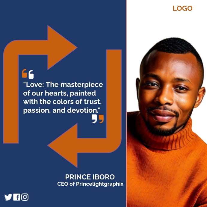 Love Quote Template PosterMyWall