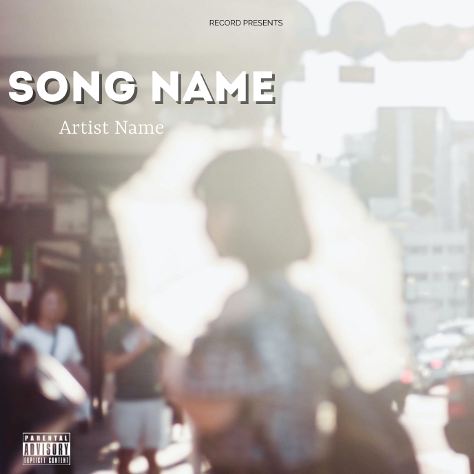 Love song free Album Cover (3) template