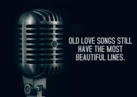 LOVE SONGS QUOTE TEMPLATE A6