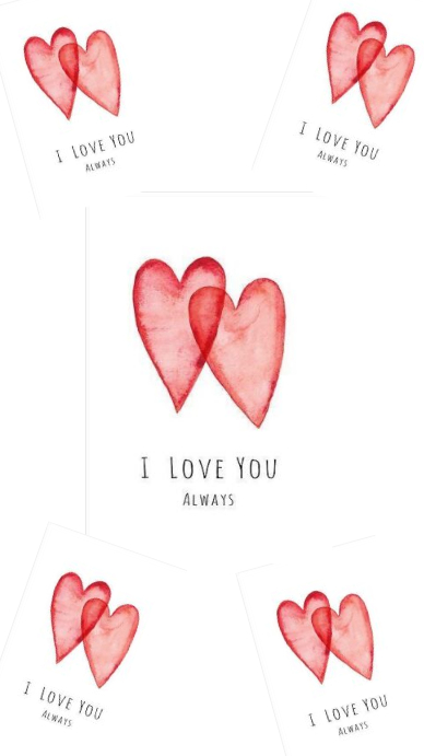Love you! Instagram Story template