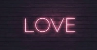 LOVE YOU CARD ONLINE VIDEO TEMPLATE Facebook Shared Image