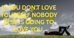 LOVE YOURSELF QUOTE TEMPLATE Facebook-Anzeige