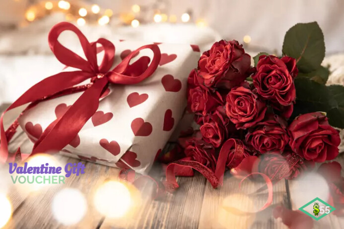 Lover's Gift Label template