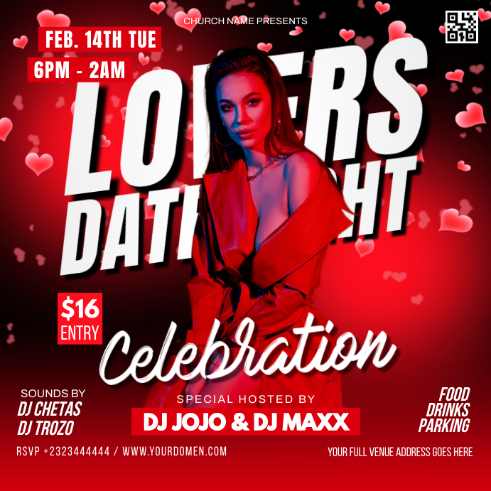 Lovers Date Night Template PosterMyWall lovers-date-night-template-postermywall