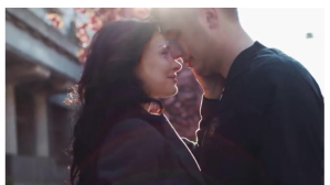 Noir Lovley Couple Coverfoto til YouTube-kanal Template