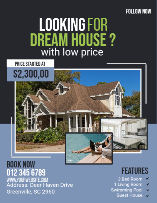 Low Price House ADS Template PosterMyWall