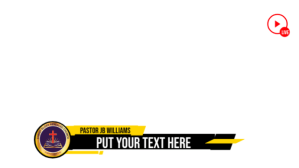 Lower third Facebook-covervideo (16:9) template