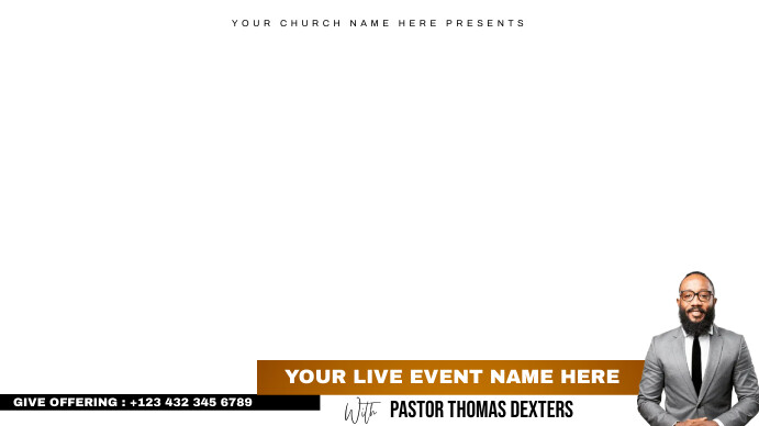 lower third Digital Display (16:9) template