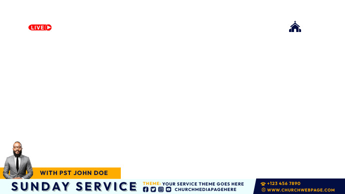 Lower Thirds Digital Display (16:9) template