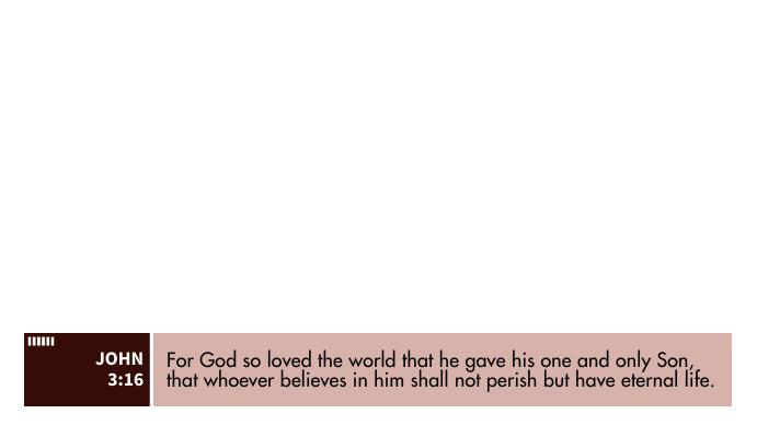 lower thirds scripture Digital Display (16:9) template