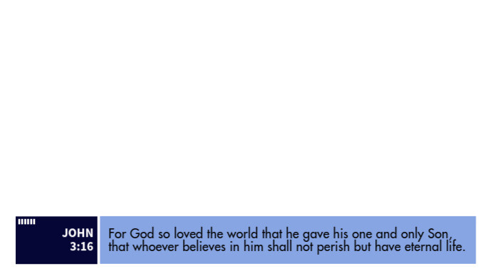 Scripture Lower Third Examples lower thirds scripture Template | PosterMyWall