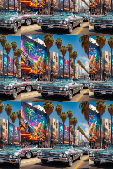LOWRIDING.2 Template | PosterMyWall
