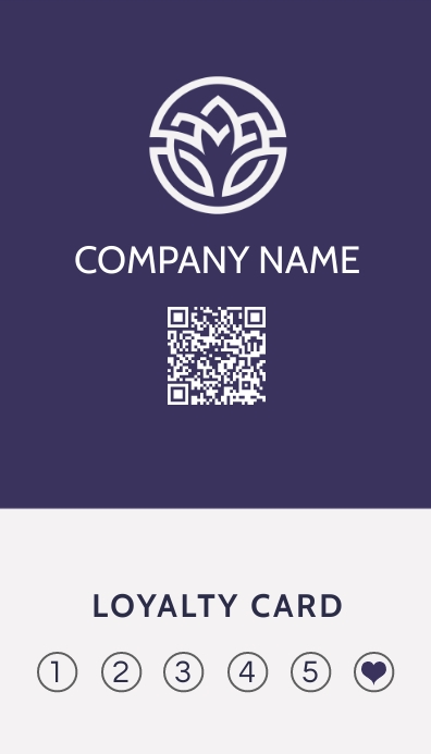 Loyalty Qr Code Sign Examples Copy of loyalty card minimal qr code template design | PosterMyWall