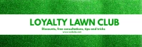 Loyalty Club Benefits for Lawn Care Offer Tem Email Header template