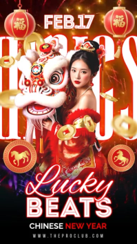 Lucky Beats Historia de Instagram template