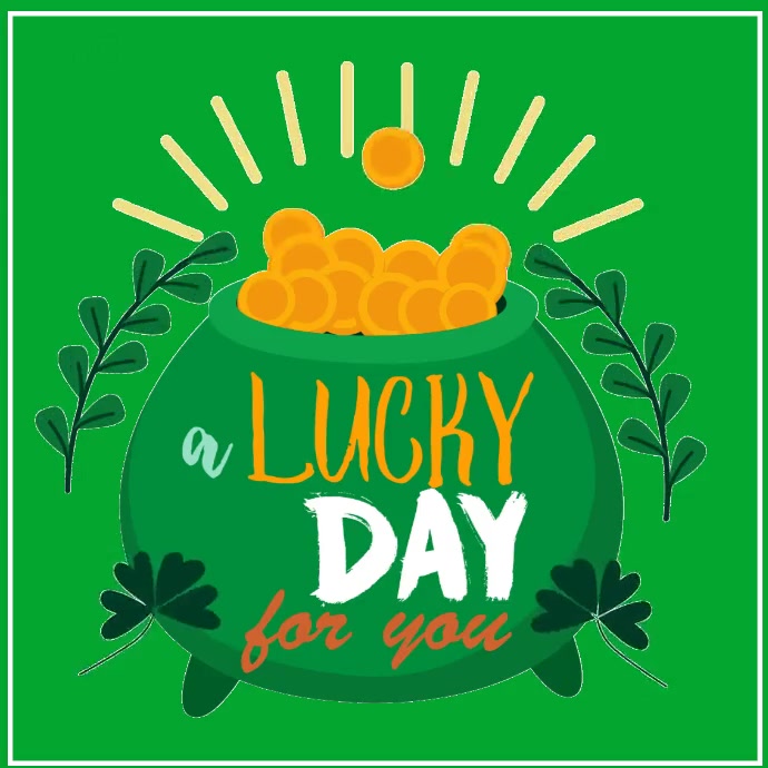 Lucky day Template | PosterMyWall