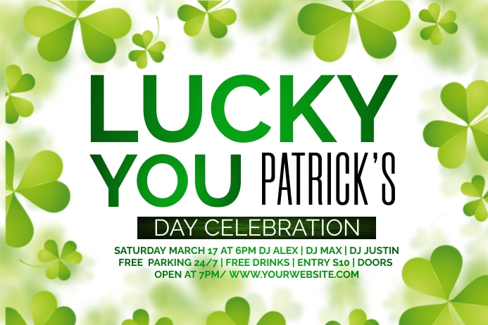 lucky you poster Template | PosterMyWall