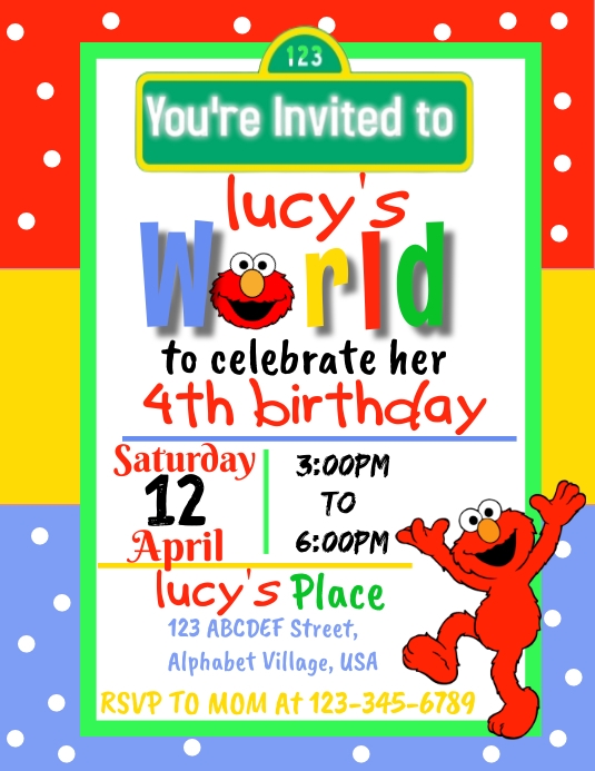 Lucys World Template | PosterMyWall