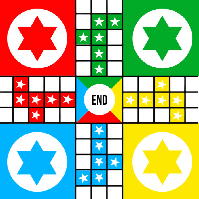 Ludo Board Template | PosterMyWall